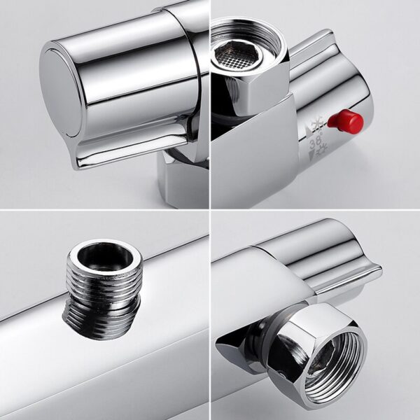 Wall Mounted Thermostatic Shower Mixer - Image 5