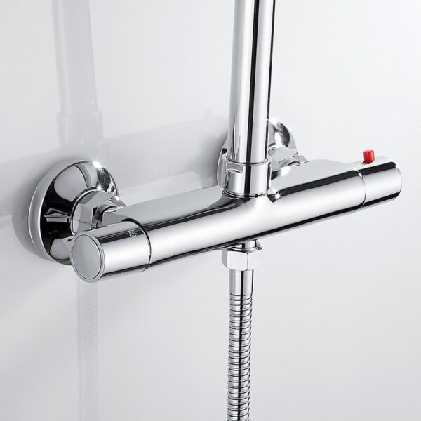 Wall Mounted Thermostatic Shower Mixer - Image 4