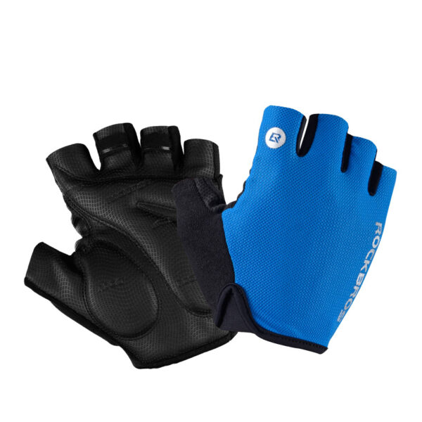 Shockproof Anti-Slip Unisex Cycling Half-Finger Gloves - Image 5