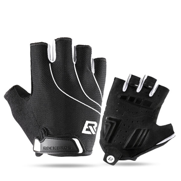 Shockproof Anti-Slip Unisex Cycling Half-Finger Gloves