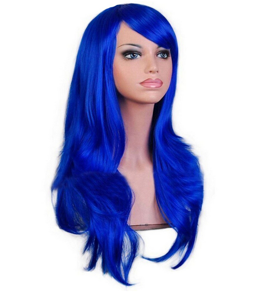 Long Wavy Vivid Color Synthetic Wig