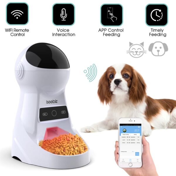 Automatic Pet Feeder with Voice Recording - Image 4