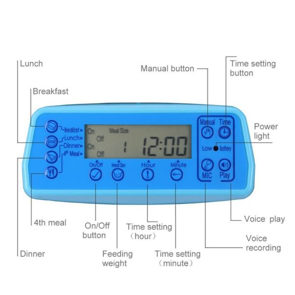 Automatic Pet Feeder with Voice Recording - Image 5