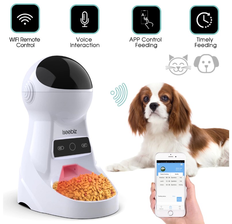 Automatic Pet Feeder with Voice Recording