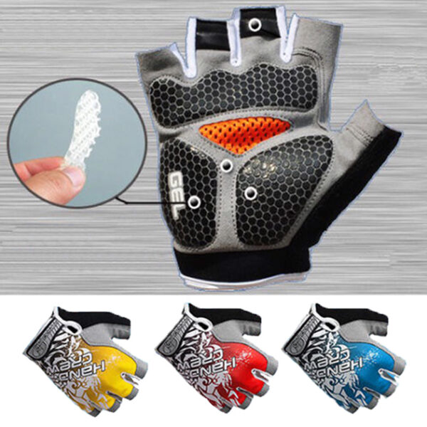 Gel Padded Anti-Slip Sport Gloves