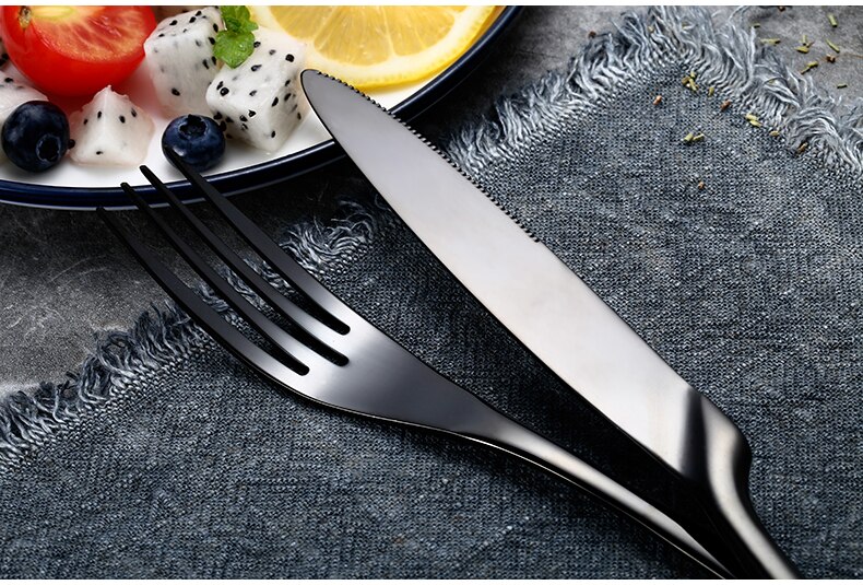 Stainless Steel Cutlery Set, 24 Pcs