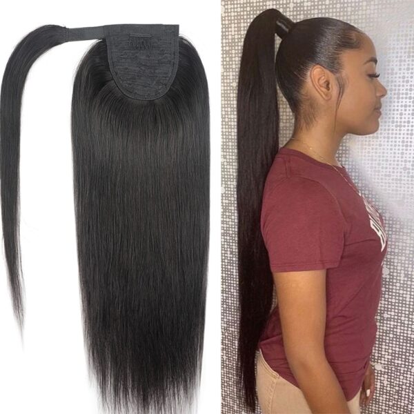 Human Hair Ponytail Extension - Image 6