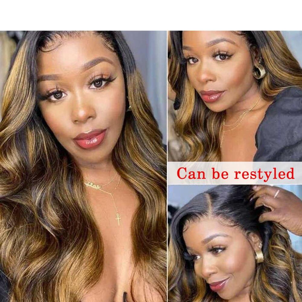 13x6 Ombre Brown Lace Front Wig