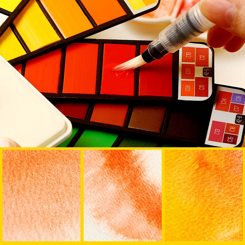 Portable Waterсolor Pigment for Beginner