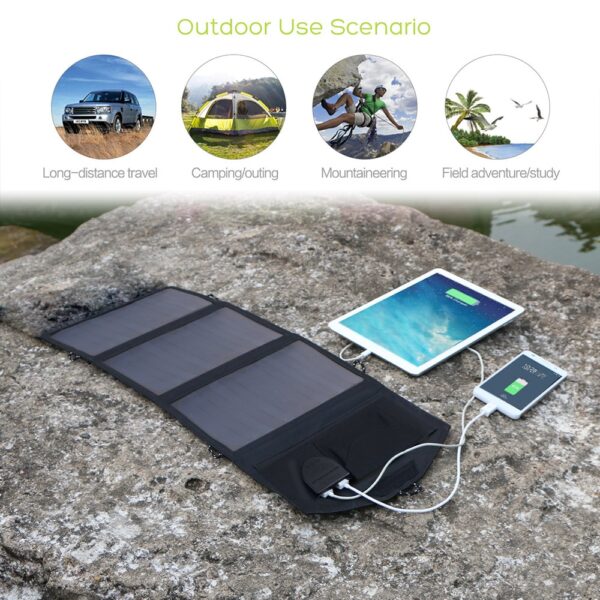 21W Waterproof Solar Charger Panel - Image 6