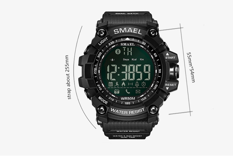 Men's Shockproof Chronograph Digital Watch