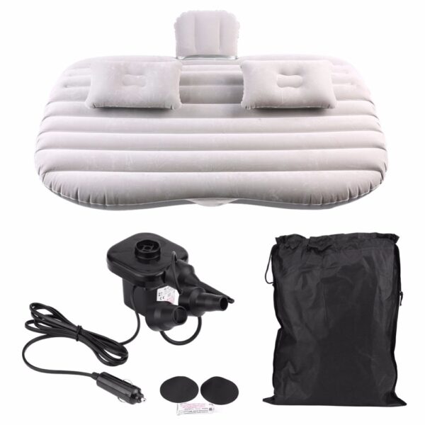 Car Air Mattress in Black and Grey - Image 5