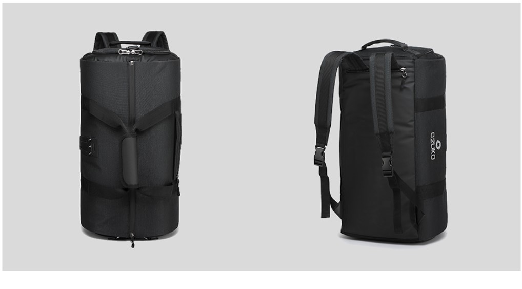 Cylinder Shaped Large Capacity Travel Bag