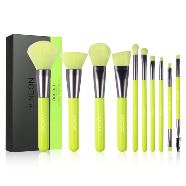 Professional Makeup Brushes 10 pcs Set