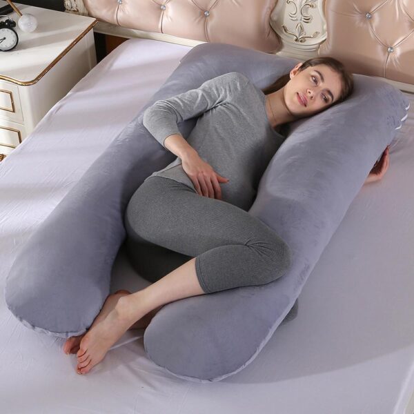 Women's U-Shaped Pregnancy Pillow - Image 4