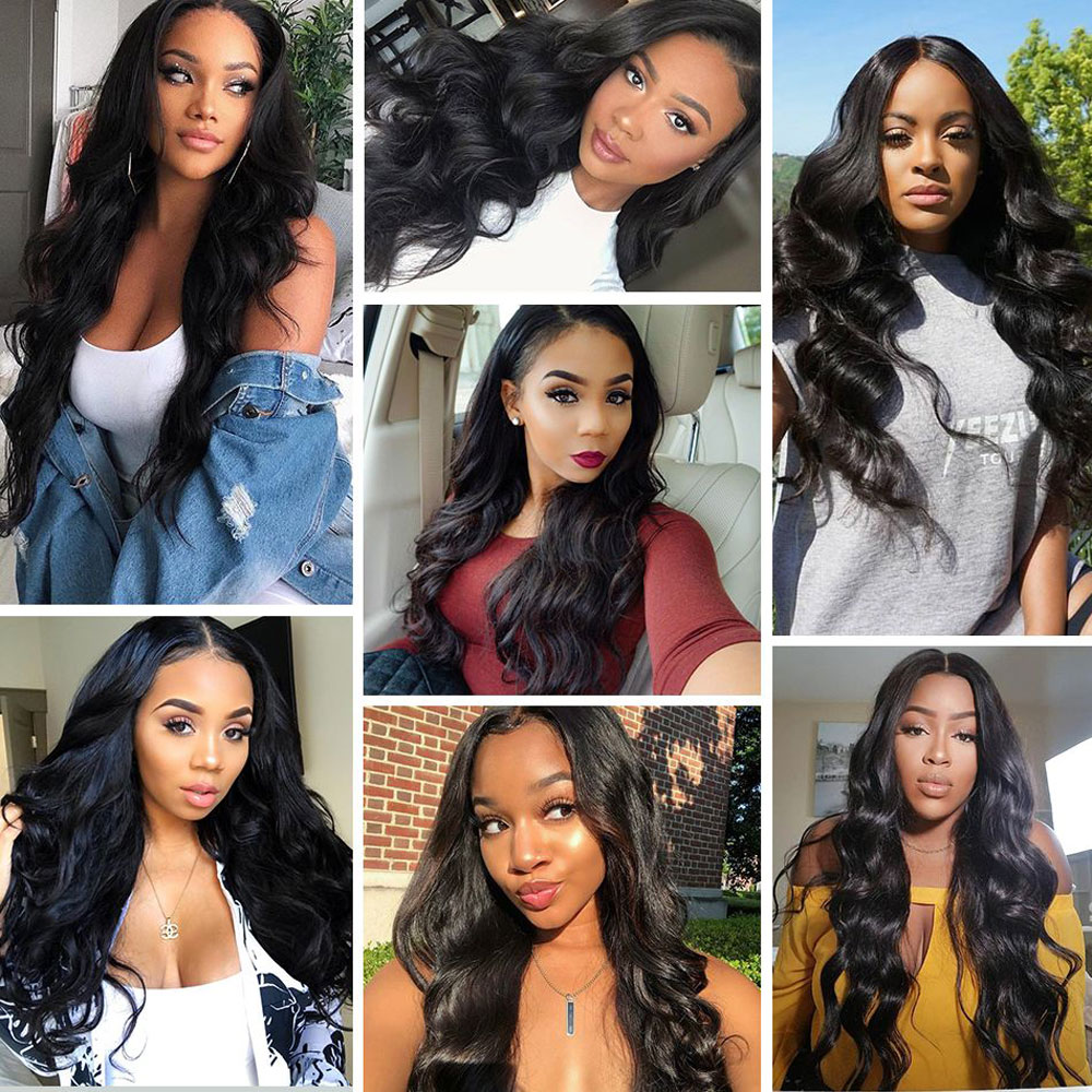 4x4 Body Wave Human Hair Wig