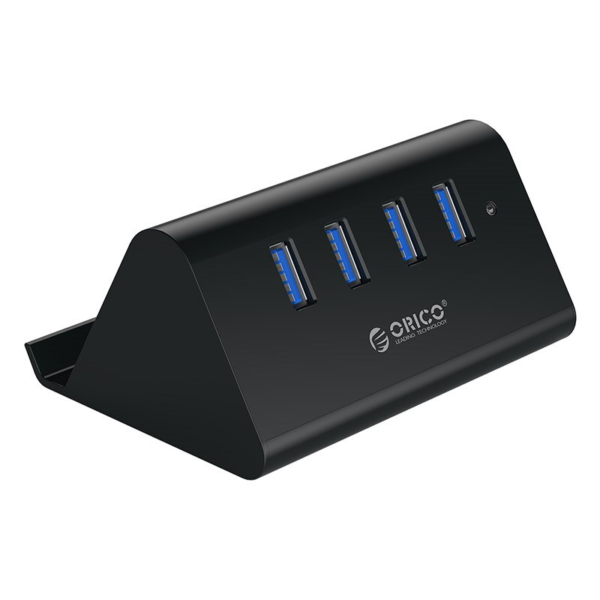 Compact 4-Ports USB 3.0 HUB and Phone Holder - Image 4