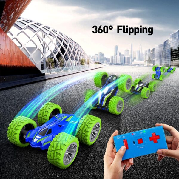 2.4G 4CH Remote Control RC Car Robot Toy - Image 4