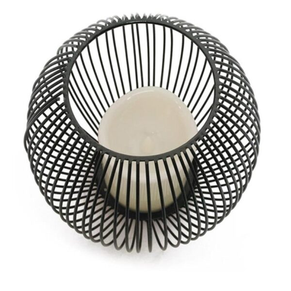 Metal Cage Style Candle Holder - Image 5