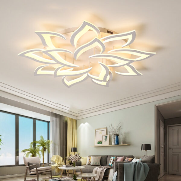 Modern Flower Shaped LED Ceiling Light