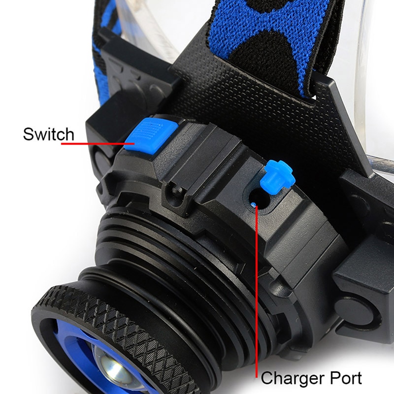 Waterproof High Brightness LED Headlamp for Night Fishing