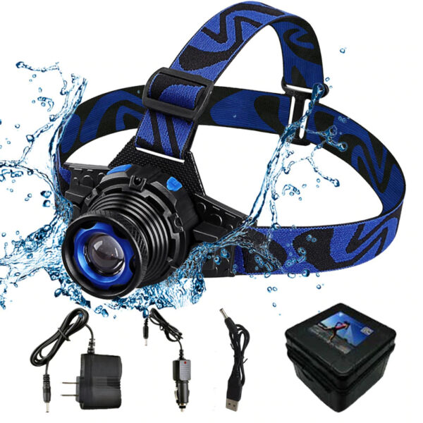 Waterproof High Brightness LED Headlamp for Night Fishing