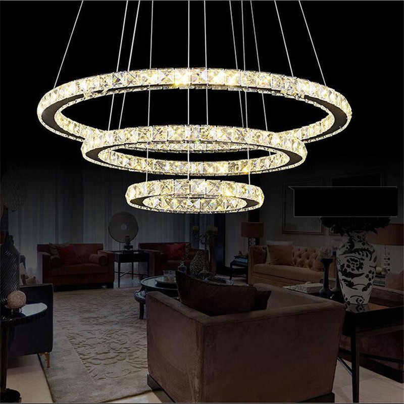 Crystal LED Chandelier for Living Room