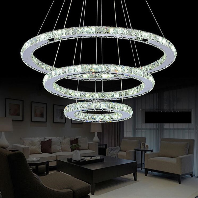 Crystal LED Chandelier for Living Room