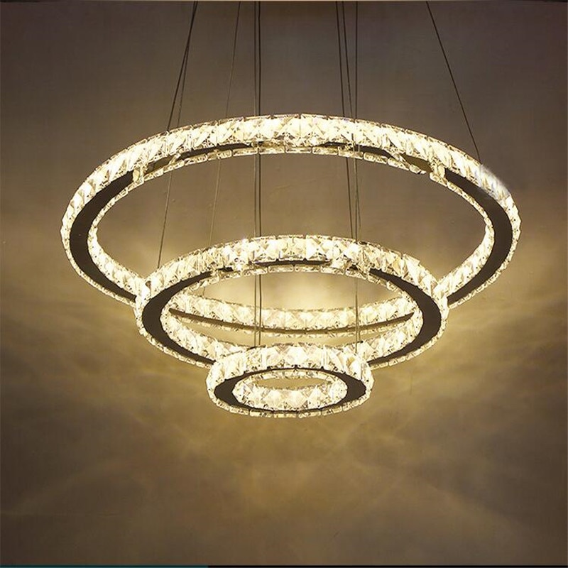 Crystal LED Chandelier for Living Room