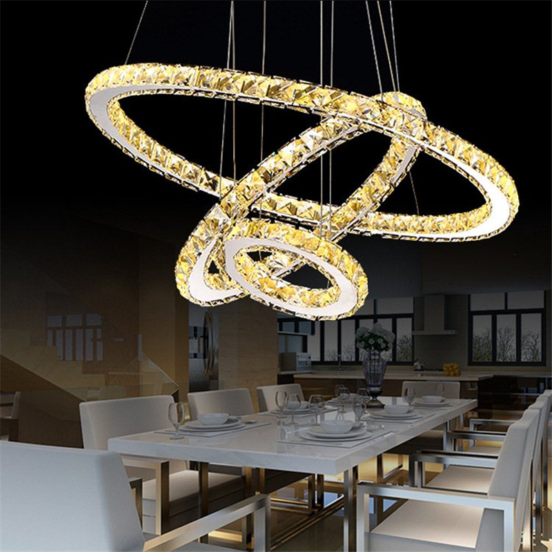 Crystal LED Chandelier for Living Room