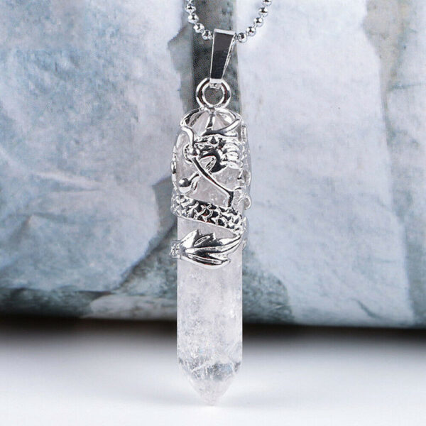 Women's Quartz Crystal Pendant - Image 4