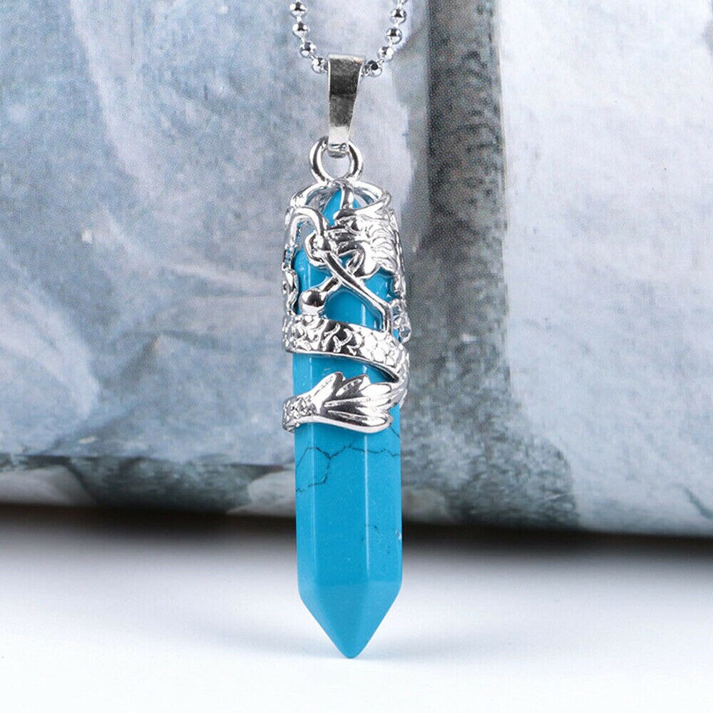 Women's Quartz Crystal Pendant