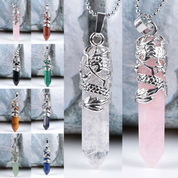 Women's Quartz Crystal Pendant - Image 3