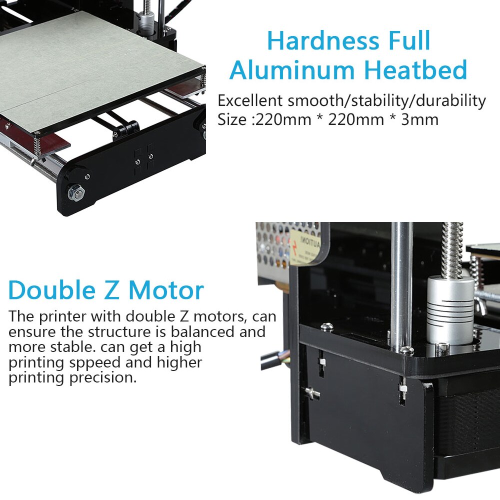 3D Printer with Larga Build Area