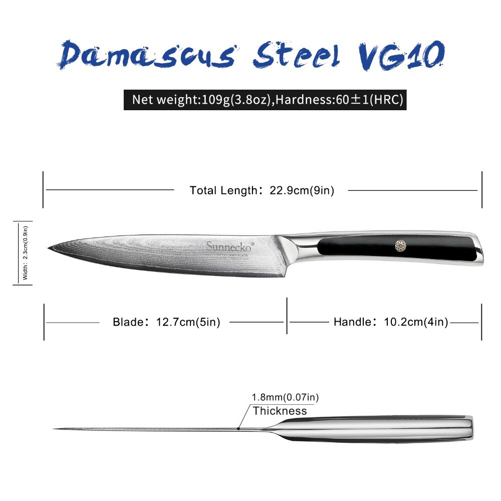 Damascus Steel Japanese Chef Knife