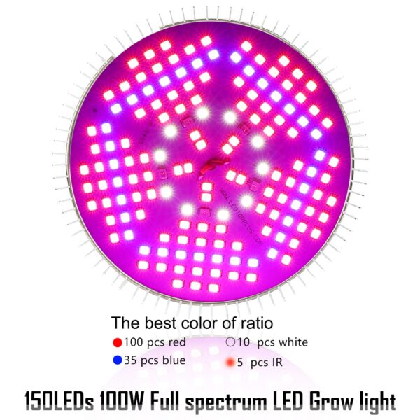 Set of 150 LEDs Grow Light Bulbs for Plants - Image 7