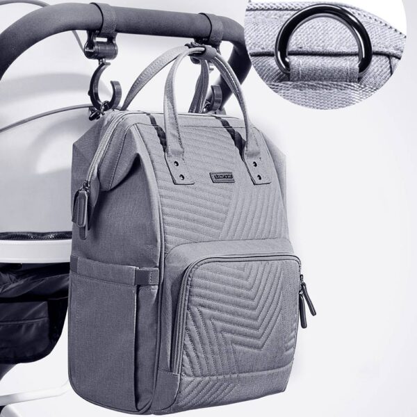 Waterproof Nylon Diaper Bag - Image 5