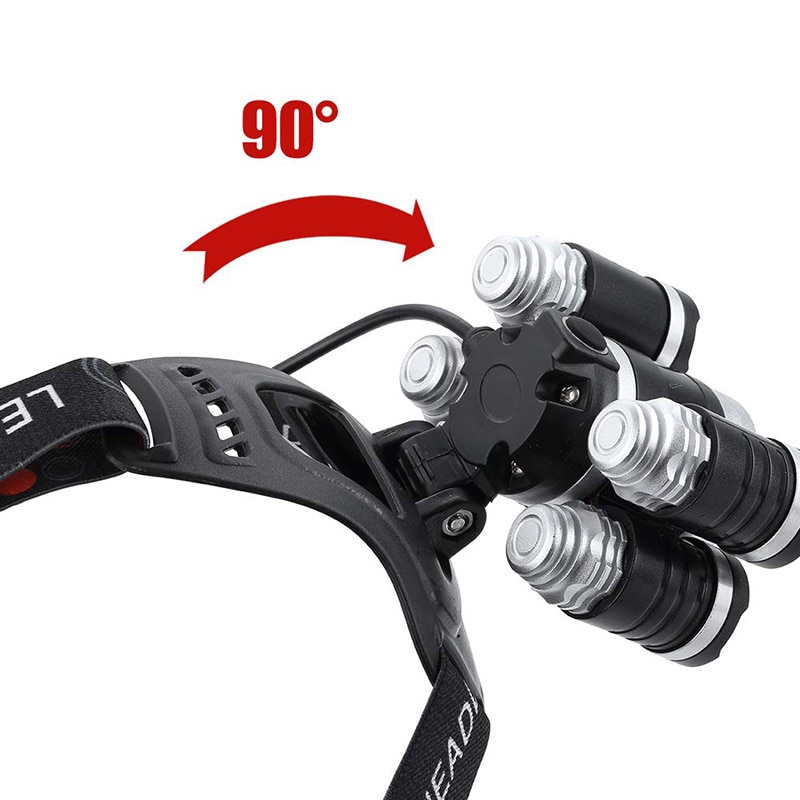 Rechargeable Night Fishing LED Headlamp