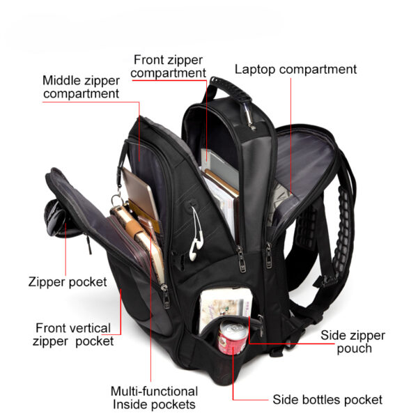 Durable Men's Backpack - Image 5