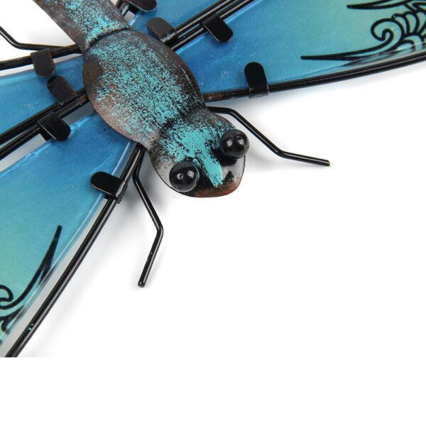 Metal Dragonfly Sculpture for Garden - Image 6