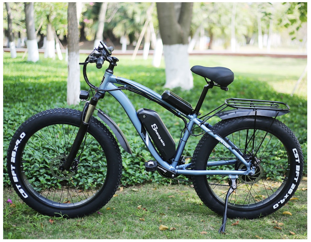 Men's Electric Bike for Mountains and Snow