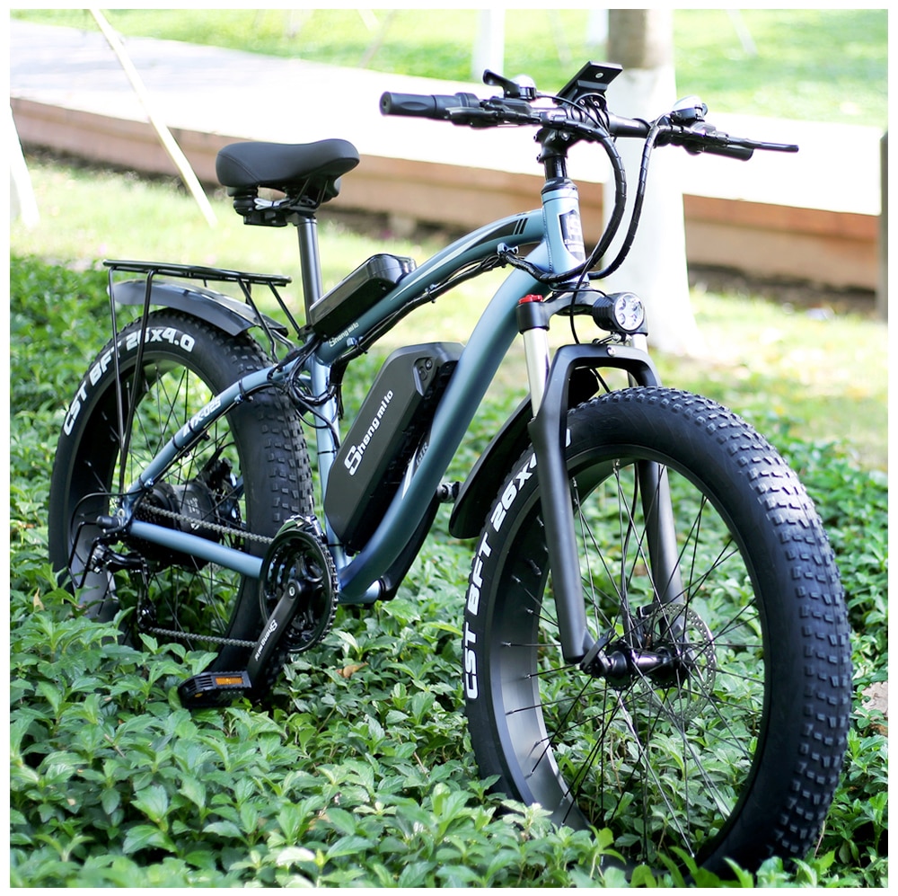 Men's Electric Bike for Mountains and Snow