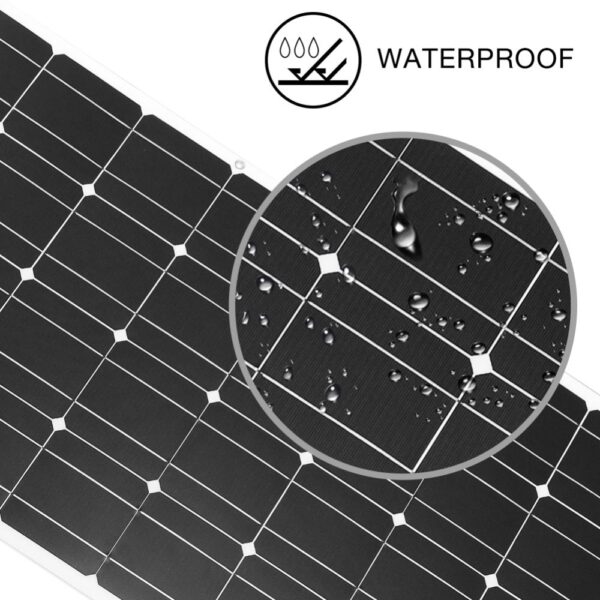 100W Monocrystalline Flexible Solar Panels - Image 5