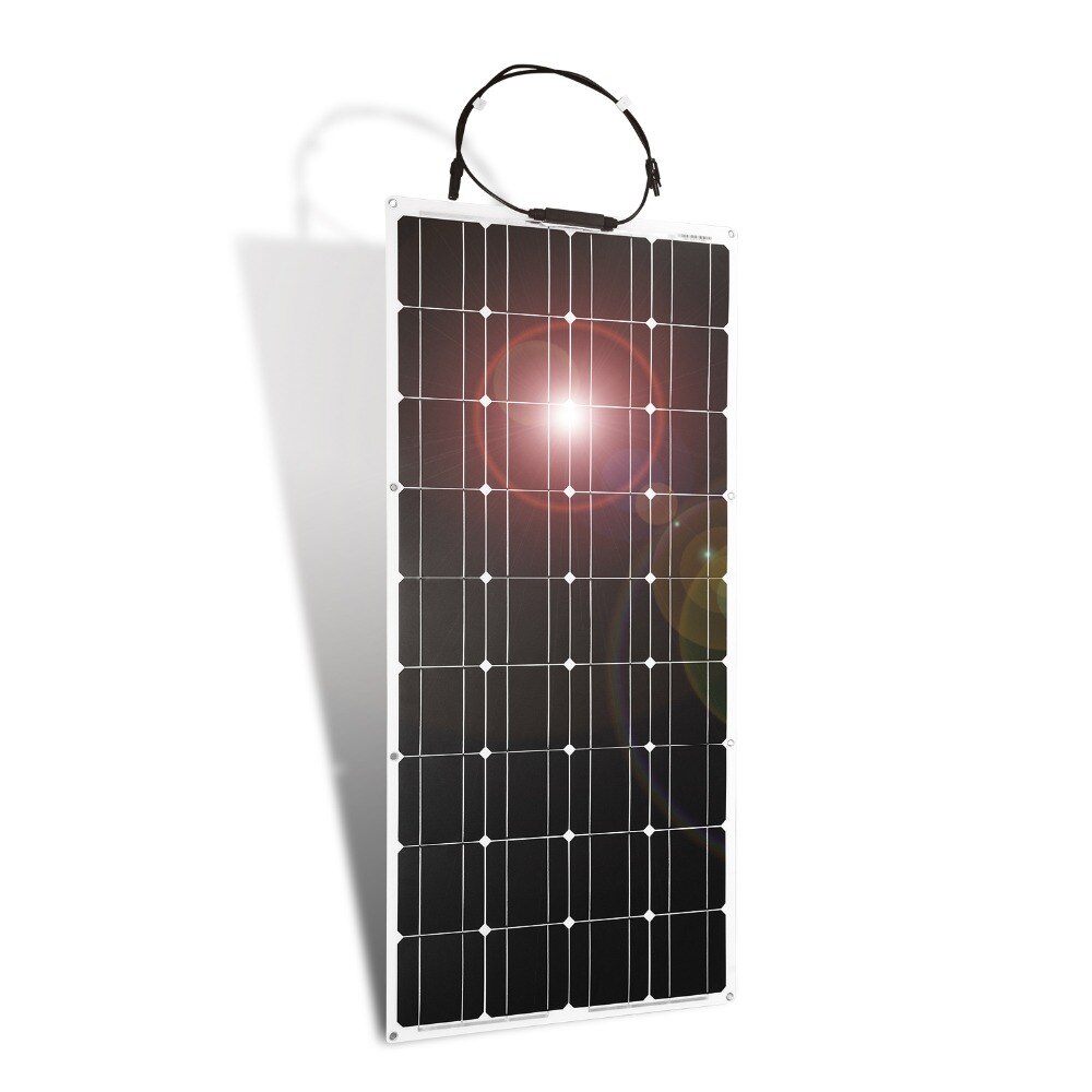 100W Monocrystalline Flexible Solar Panels