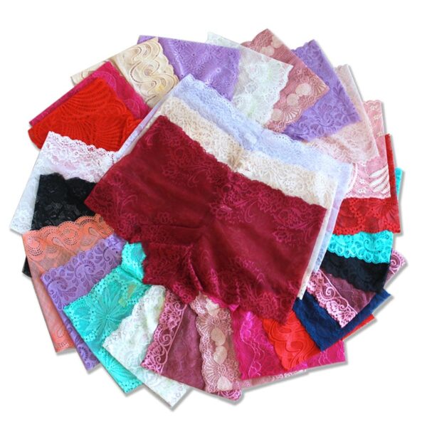 Set of 10 Lace Women's Panties