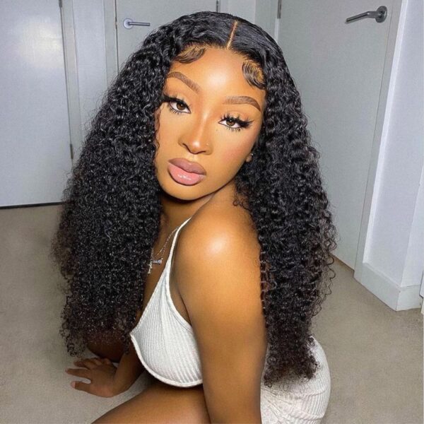 Curly Human Hair Wig - Image 6