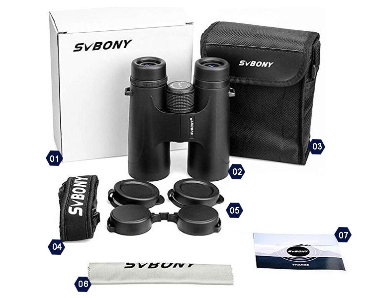 10X42/8X32 High-Power Black Colored Hunting Binocular