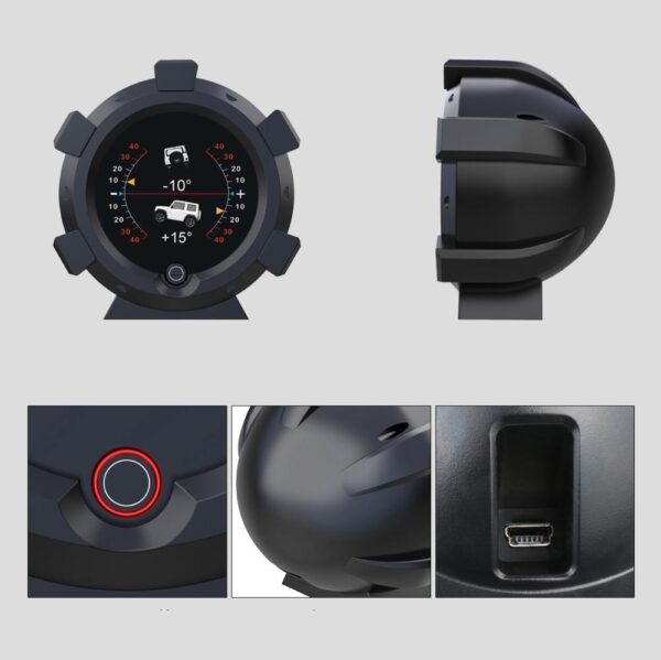 Multifunctional Speed GPS Inclinometer Car Compass - Image 3