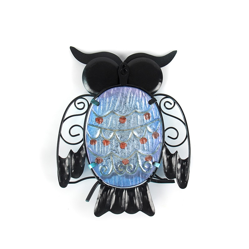 Metal Owl Shaped Statue