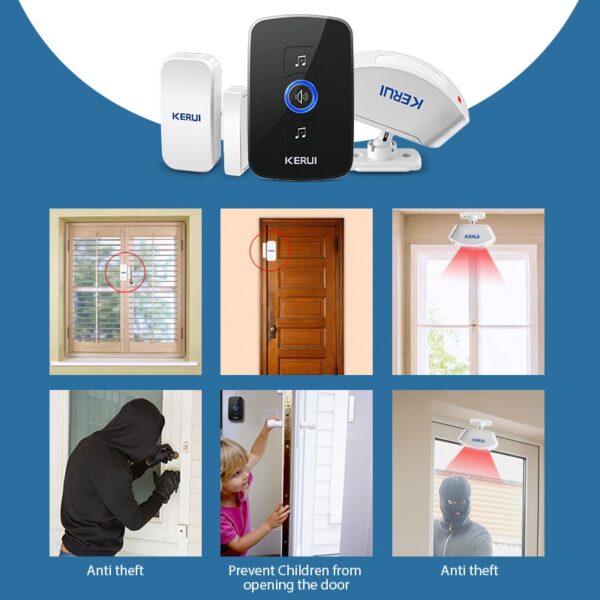 Wireless Waterproof Touch Button Doorbell - Image 6